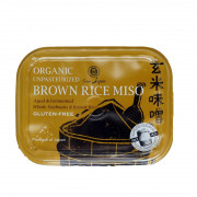 有機糙米味噌(生) Organic unpasteurized Genmai miso (GF) (250g)