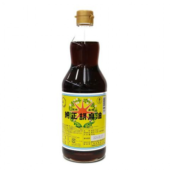 純正烤芝麻油(濃口) Roasted sesame oil  (600ml)