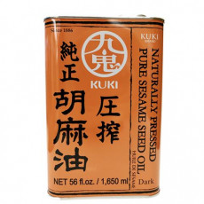 九鬼純正烤芝麻油(濃口) Roasted sesame oil (1.65Ltr.)
