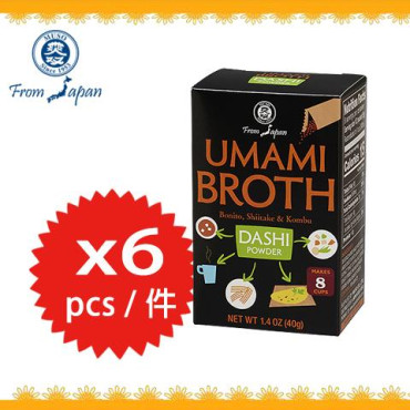 鮮味香菇木魚高湯 Umami broth dashi powder Bonito (10g x 4) x 6